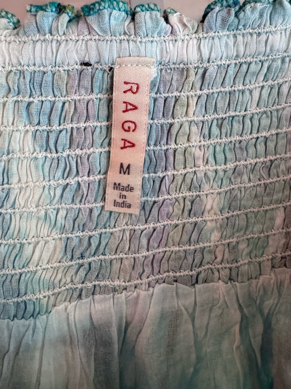 RAGA Multicolor Maxi Skirt in Teal, Blue & Purple NWOT - Picture 6 of 9